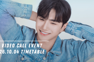 2026.10.04 KO TAEWOON VIDEO CALL EVENT TIMETABLE